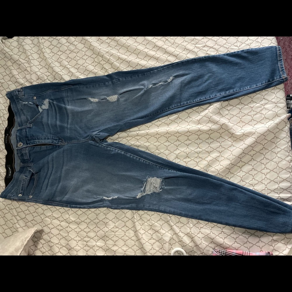 Skinny plus size jeans super stretch